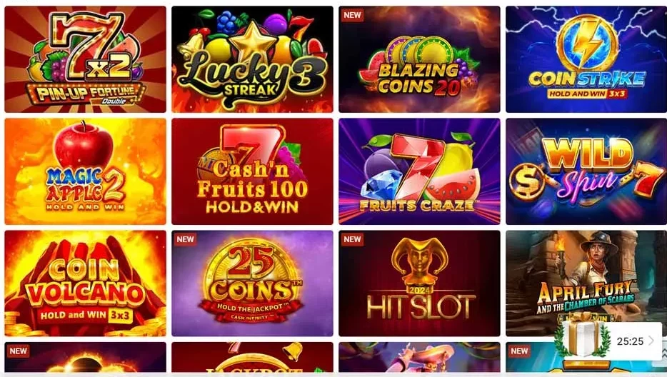 ¡Obtén acceso a los mejores juegos de casino!