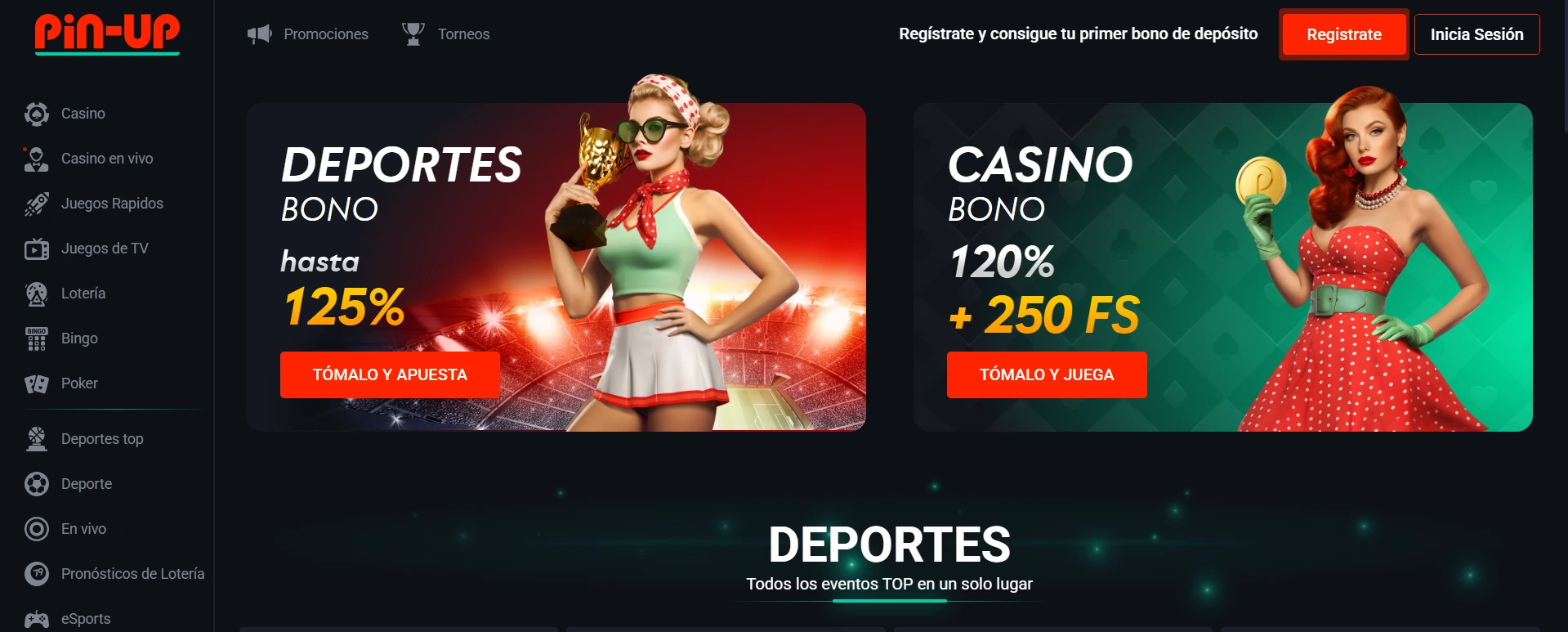 pinup casino main Ecuador